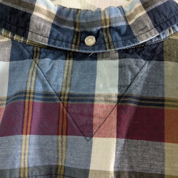 Tommy Hilfiger Men's Button Down Classic Fit Plaid XL Long Sleeve, Project Piece - Picture 13 of 16